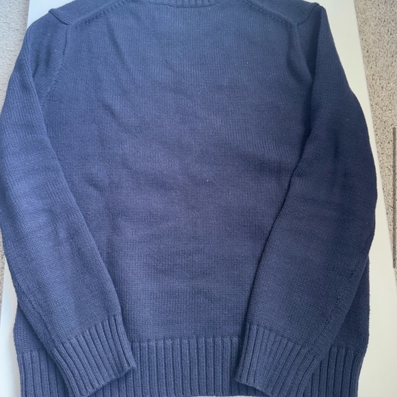 Polo by Ralph Lauren Navy Sweater with Bear Design - Picture 4 of 7